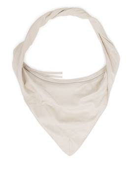 LEMAIRE Kleine Scarf Schultertasche - Weiß von LEMAIRE