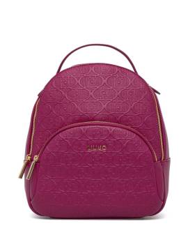 LIU JO Rucksack mit Monogramm-Prägung - Rosa von LIU JO