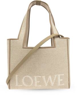 LOEWE Font Tote Bag - Nude von LOEWE