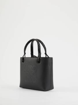 LOEWE - Handtasche 'Mini Anagram Tote Bag' Schwarz von LOEWE
