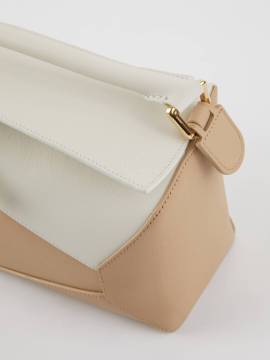 LOEWE - Handtasche 'Puzzle Edge Bag Small' Crème/Beige von LOEWE