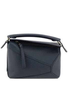 LOEWE Puzzle Mini-Tasche - Blau von LOEWE