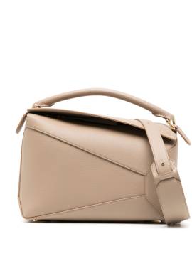 LOEWE Puzzle Mini-Tasche - Braun von LOEWE