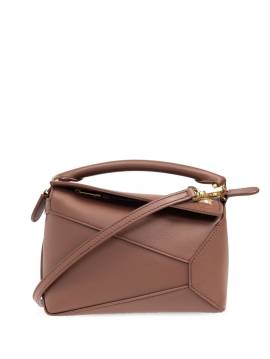 LOEWE Puzzle Mini-Tasche - Braun von LOEWE