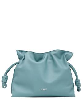 LOEWE Mittelgroße Flamenco Clutch - Blau von LOEWE