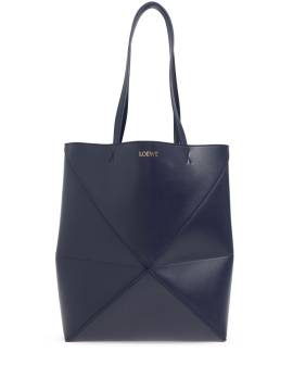 LOEWE Mittelgroßer Puzzle Shopper - Blau von LOEWE