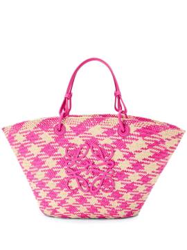 LOEWE x Paula's Ibiza mittelgroße Anagram Basket Tote Bag - Rosa von LOEWE