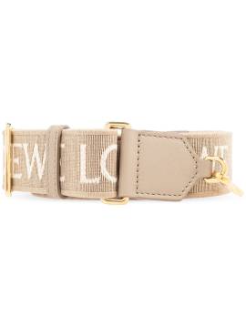 LOEWE x Suna Fajita Taschenriemen mit Logo-Print - Nude von LOEWE