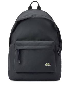 Lacoste Rucksack mit Logo-Patch - Schwarz von Lacoste