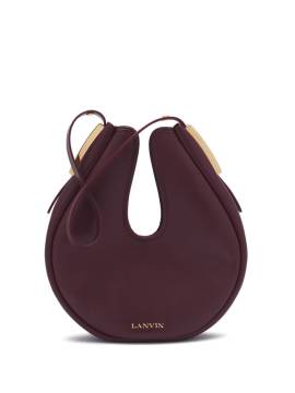 Lanvin Schultertasche mit Logo - Braun von Lanvin