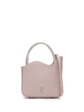 Le Silla Ivy Handtasche mit Glitter-Optik - Rosa von Le Silla