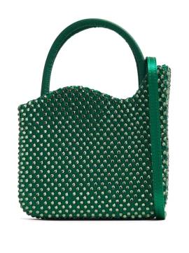 Le Silla Mini-Tasche mit Kristallen - Grün von Le Silla