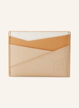 Loewe Kartenetui Puzzle beige von Loewe