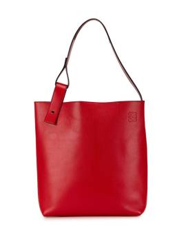 Loewe Pre-Owned 2000-2023 Leather Asymmetric tote bag - Rot von Loewe