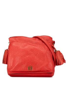 Loewe Pre-Owned 2010-2023 Flamenco Umhängetasche mit Quasten - Rot von Loewe