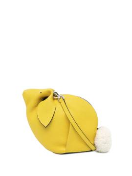 Loewe Pre-Owned 2010-2023 mini Shearling Bunny Umhängetasche - Gelb von Loewe