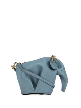 Loewe Pre-Owned 2010-2024 mini Elephant Umhängetasche aus Leder - Blau von Loewe