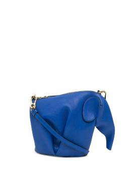 Loewe Pre-Owned 2016 Mini Leather Elephant crossbody bag - Blau von Loewe