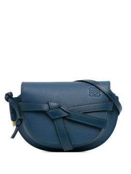 Loewe Pre-Owned 2018 mini Gate Umhängetasche - Blau von Loewe