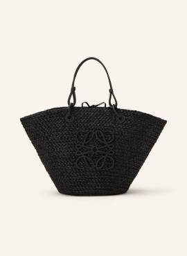 Loewe Shopper Anagram Medium schwarz von Loewe