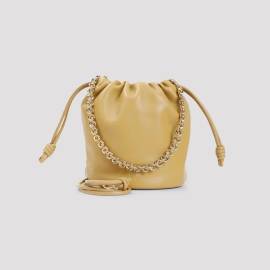 Loewe Shopper - Flamenco Purse Yellow Lambskin Bucket Bag - Gr. unisize - in Gelb - für Damen von Loewe