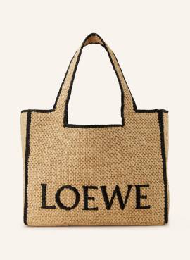 Loewe Shopper Font Tote Large beige von Loewe
