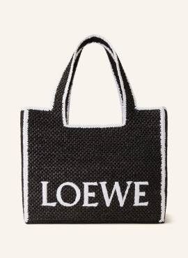Loewe Shopper Font Tote Large schwarz von Loewe
