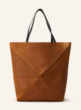 Loewe Shopper Puzzle Fold Xl braun von Loewe