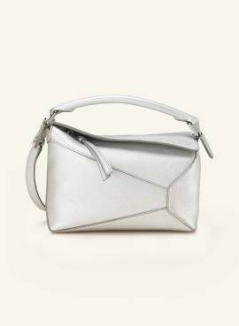 Loewe Umhängetasche Puzzle Edge Small silber von Loewe