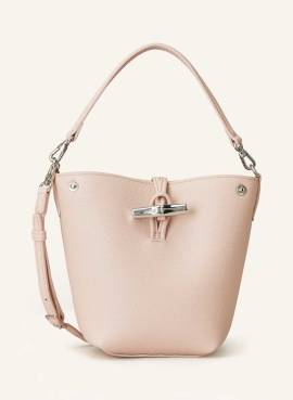 Longchamp Beuteltasche Le Roseau rosa von Longchamp