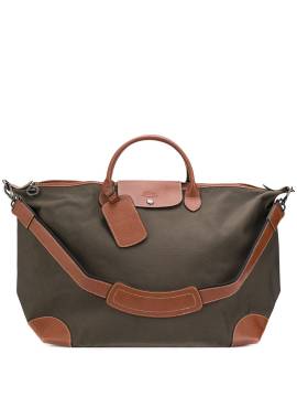 Longchamp Große 'Bedford Travel' Reisetasche - Grün von Longchamp