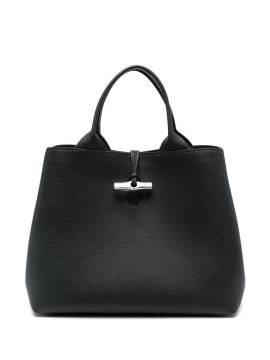 Longchamp Großer Roseau Shopper - Schwarz von Longchamp