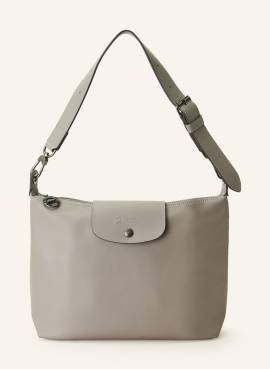 Longchamp Handtasche Le Pliage Cuir grau von Longchamp