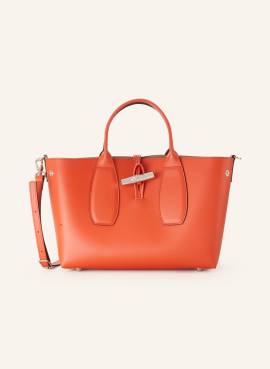 Longchamp Handtasche Le Roseau Box orange von Longchamp