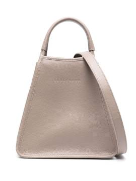 Longchamp Kleine Le Foulonné Handtasche - Grau von Longchamp