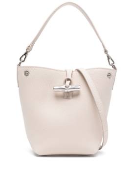 Longchamp Mini Le Roseau Beuteltasche - Nude von Longchamp