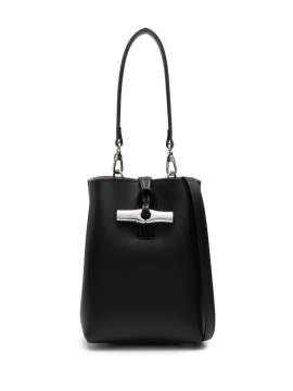 Longchamp Mini Le Roseau Beuteltasche - Schwarz von Longchamp