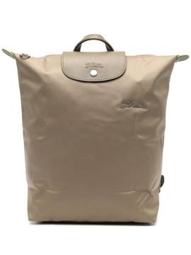 Longchamp Mittelgroßer Le Pliage Rucksack - Grün von Longchamp