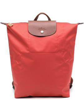 Longchamp Mittelgroßer Le Pliage Rucksack - Rot von Longchamp