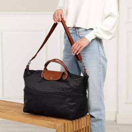 Longchamp Reisegepäck - Le Pliage Original Extensible Travel Bag S - Gr. unisize - in Schwarz - für Damen von Longchamp