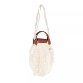 Longchamp Shopper - Le Pliage Filet Mesh Bag L - Gr. unisize - in Weiß - für Damen von Longchamp