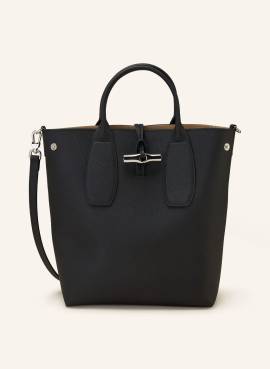 Longchamp Shopper Roseau M schwarz von Longchamp