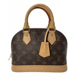 Louis Vuitton Alma BB Segeltuch Handtaschen von Louis Vuitton
