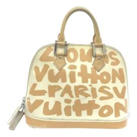 Louis Vuitton Alma Graffiti Lackleder Handtaschen von Louis Vuitton