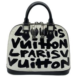 Louis Vuitton Alma Graffiti Leder Handtaschen von Louis Vuitton