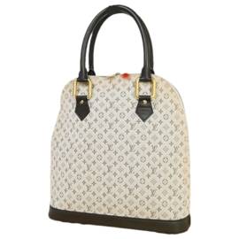 Louis Vuitton Alma Long Segeltuch Handtaschen von Louis Vuitton