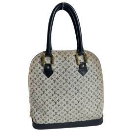 Louis Vuitton Alma Long Segeltuch Handtaschen von Louis Vuitton