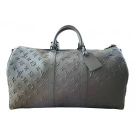 Louis Vuitton Keepall Leder Reise tasche von Louis Vuitton