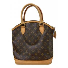 Louis Vuitton Lockit Vertical Segeltuch Handtaschen von Louis Vuitton