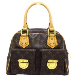 Louis Vuitton Manhattan Segeltuch Handtaschen von Louis Vuitton